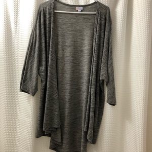 EUC Lularoe knit Lindsay Kimono Sz L